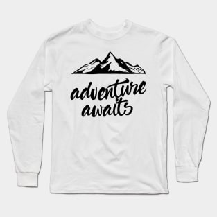 Adventure Awaits Long Sleeve T-Shirt